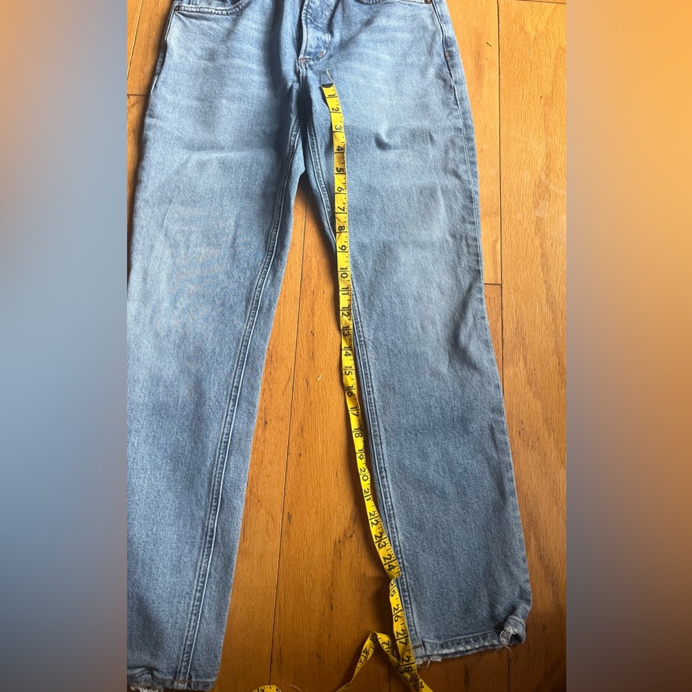 AGOLDE Women's willow style blue jeans - Picture 5 of 6
